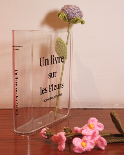 Acrylic Book Vase