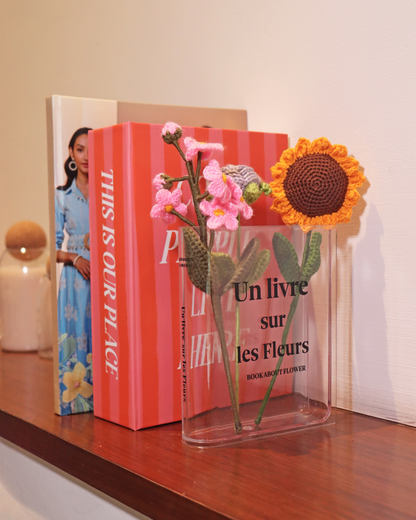 Acrylic Book Vase