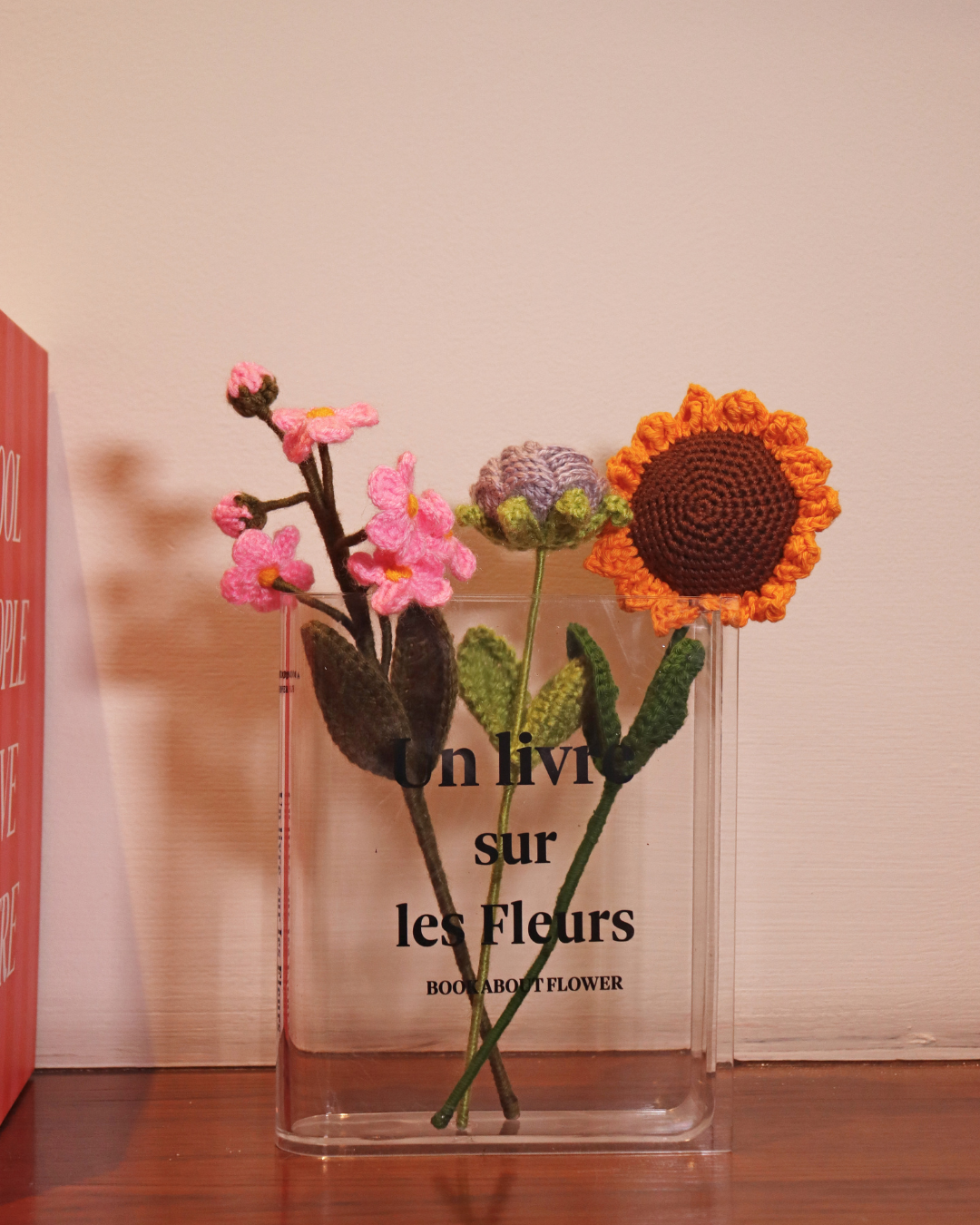 Acrylic Book Vase