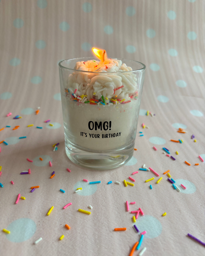 Sprinkle Birthday Candle