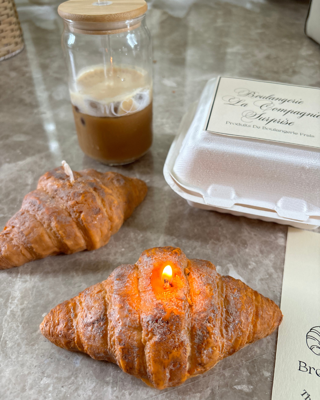 Croissant Candle