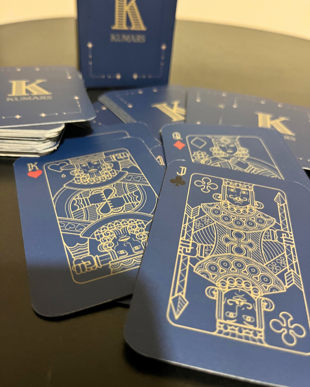 Custom Playing Cards with Glass Box