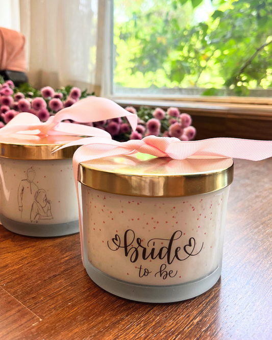 Bride Babe: 3-Wick Soy Wax Candle