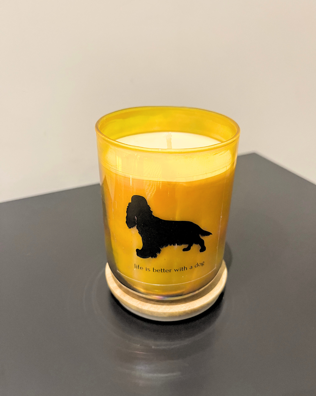 Custom Pet Portrait Candle