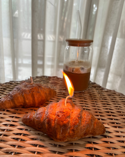 Croissant Candle